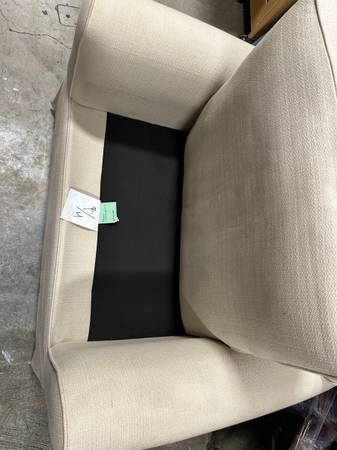 Auburn Oversized Fabric Arm Chair #0364