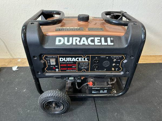 Duracell 4000W Max 3200-Watt Continuous Gas Generator #0145