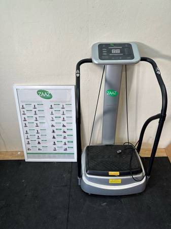 ZAAZ 20K Vibration Plate Exercise Machine. $2400 Brand new #0148