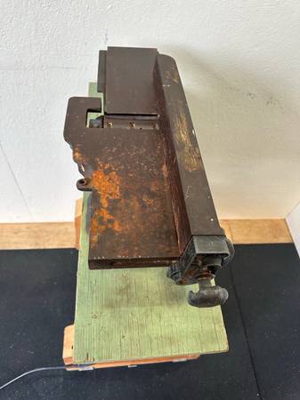 Vintage Sears Roebuck & Co. Wood Jointer Custom Stand #0313