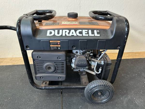 Duracell 4000W Max 3200-Watt Continuous Gas Generator #0145