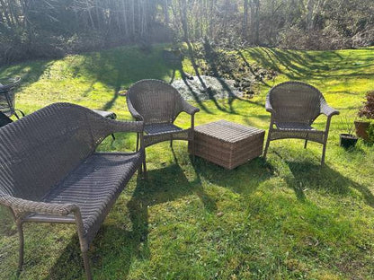 Whicker Rattan Weather Resistant Outdoor Furniture Set Patio/Deck Furniture