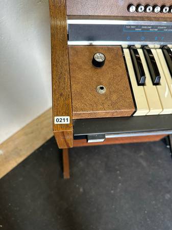 Vintage 1970’s Baldwin Fun Machine Electric Organ Fully Functioning #0211