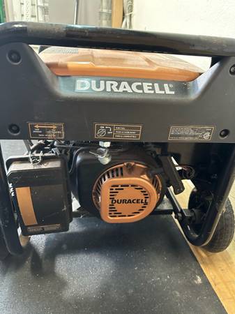 Duracell 4000W Max 3200-Watt Continuous Gas Generator #0145