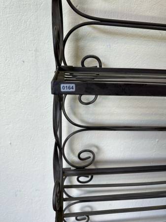 Metal Ornate Plant Stand Shelf #0164