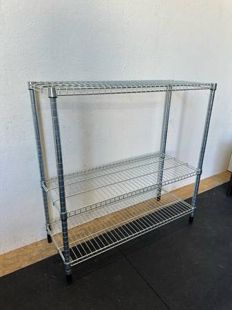 Metal Adjustable Shelving Rack #0601