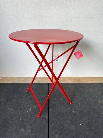 Fermob Authentic Paris Bistro Round Folding Metal Table #0201