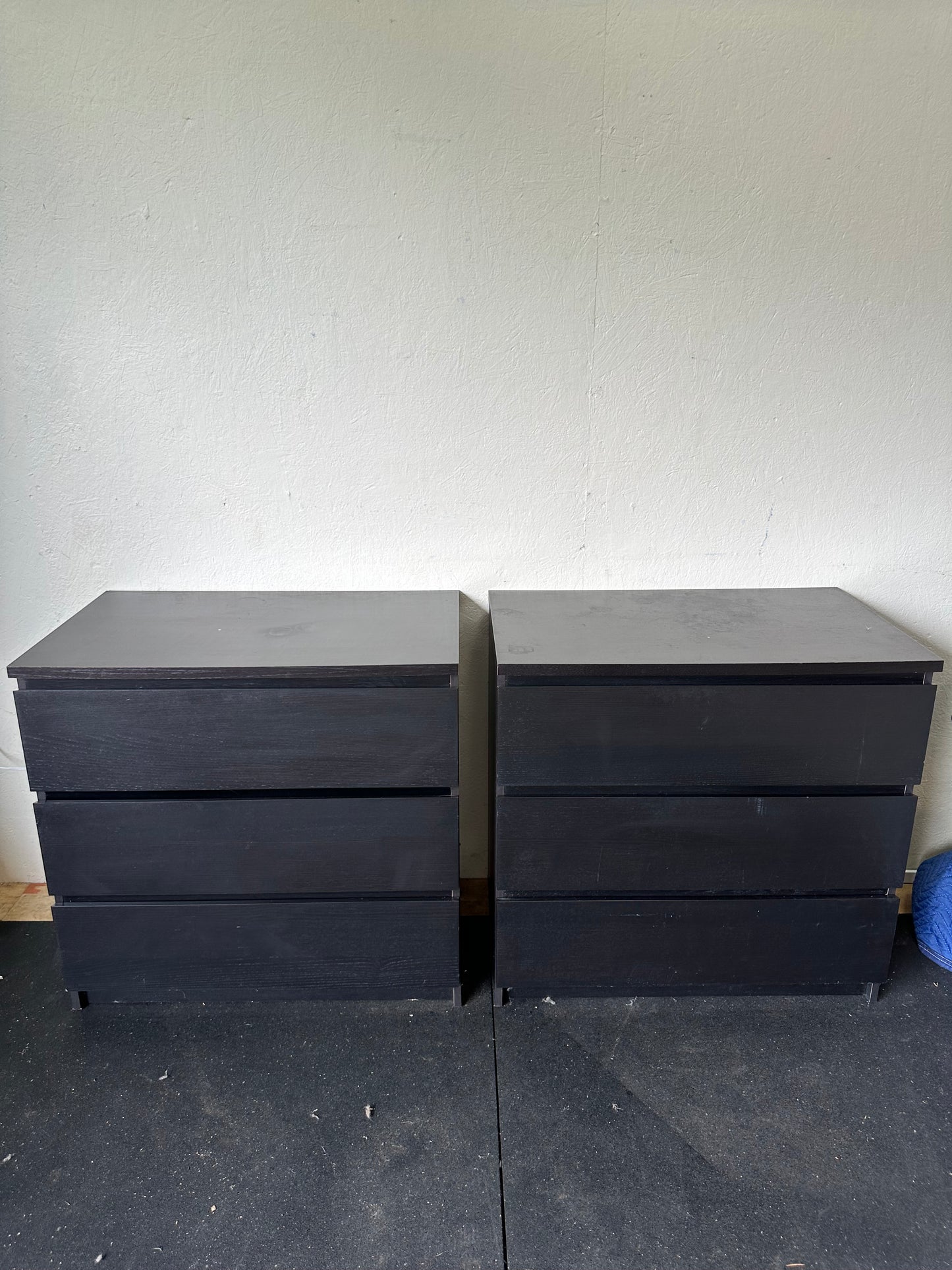 Matching 3 Drawer Night Stand End Tables #0481