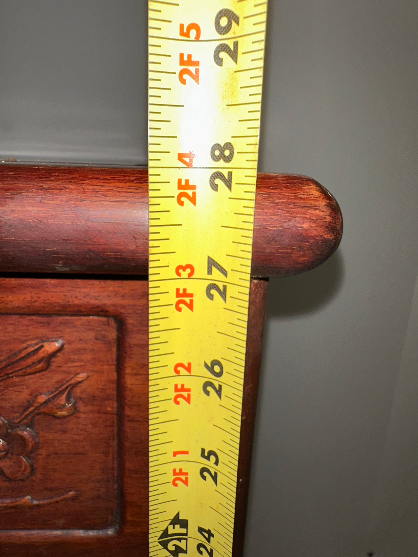 Vintage Chinese Rosewood Incense Stand/ Sidetable #0809