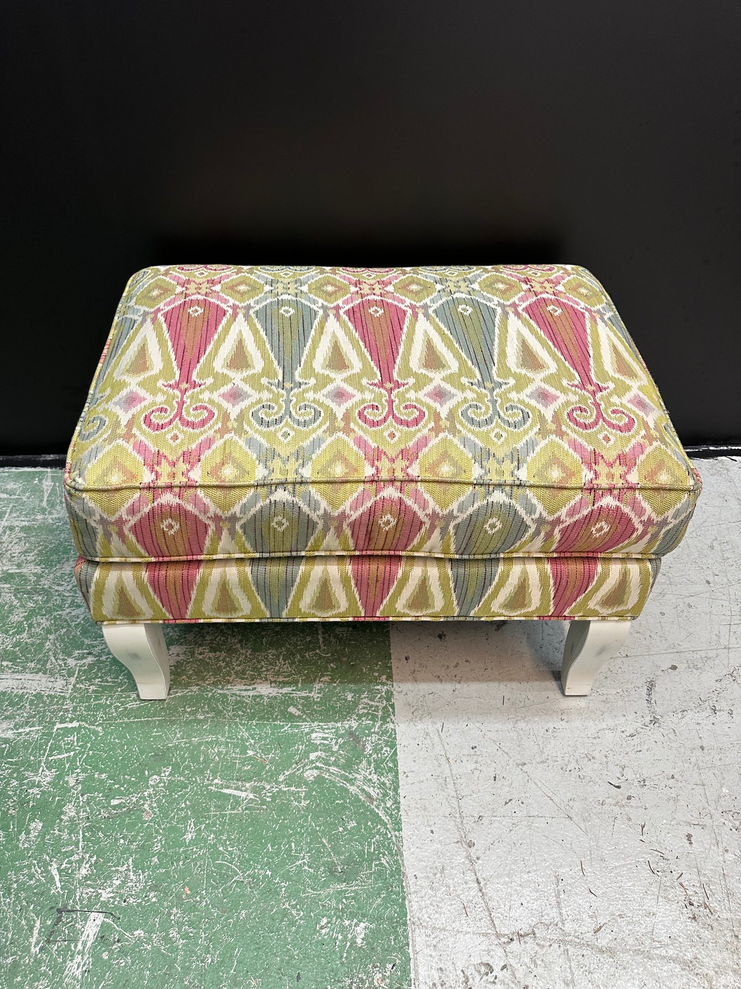 Vintage Boho Footrest #0861