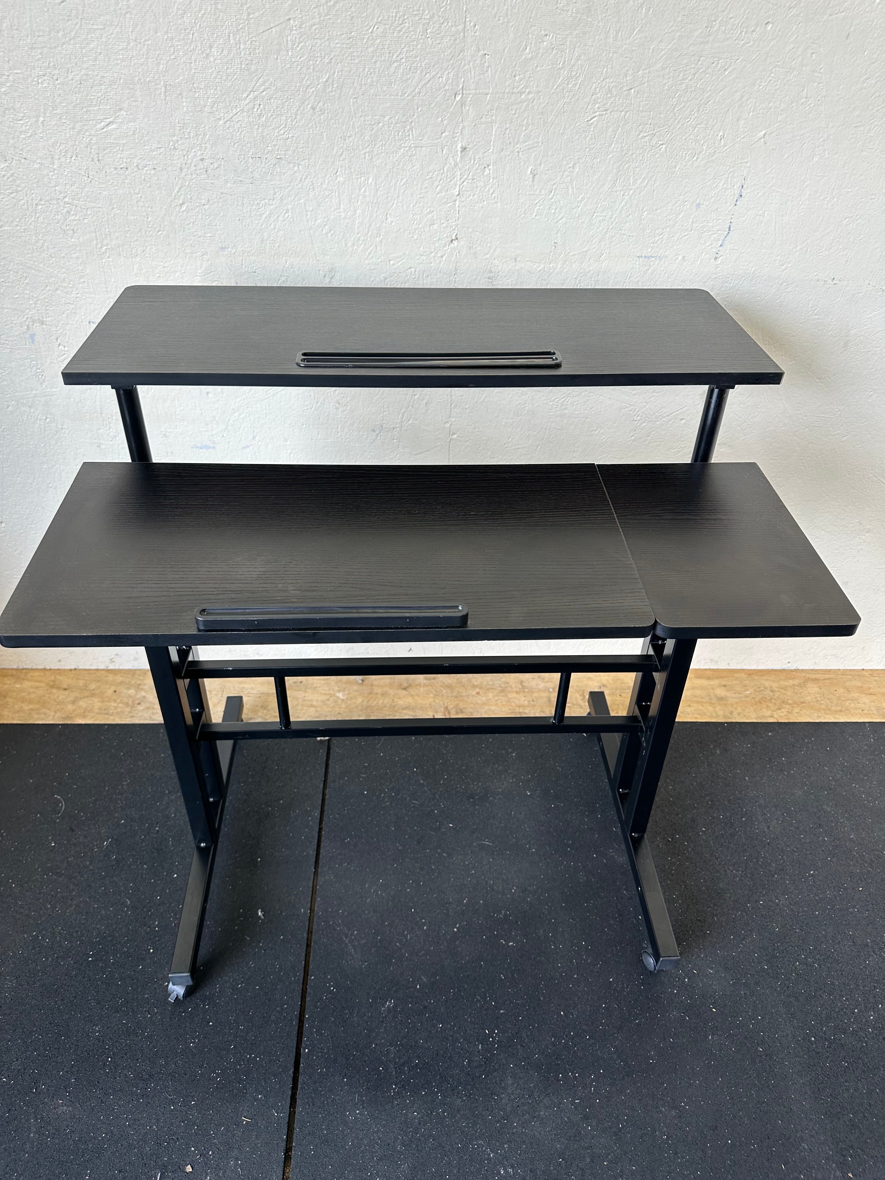 Adjustable Height Mobile Desk Work Station #0309 – KitsapReuse