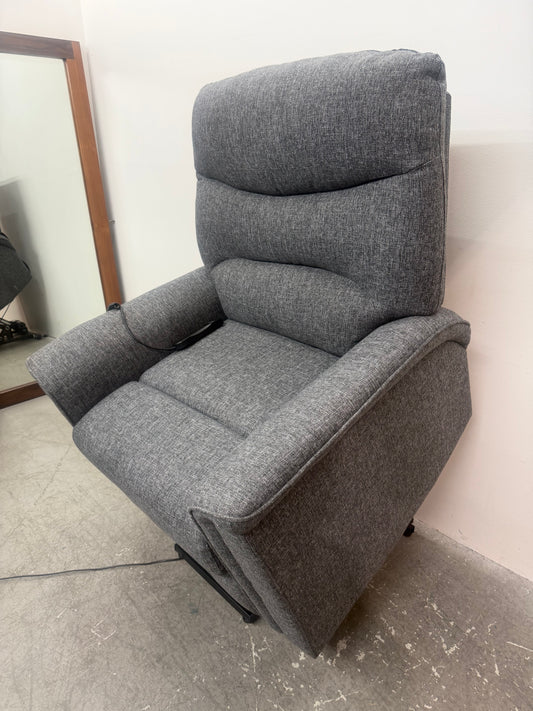 Grey Fabric Lift/Recliner Chair #1908