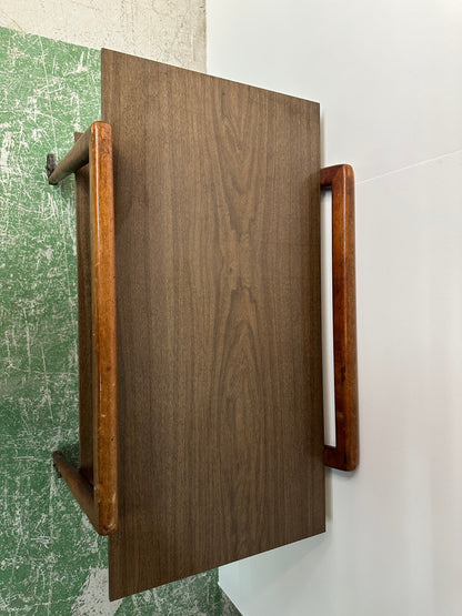 Mid Century Modern Wooden Trolley #0900
