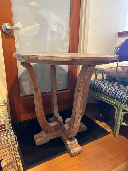 Solid Wood Accent Petit Table #0773