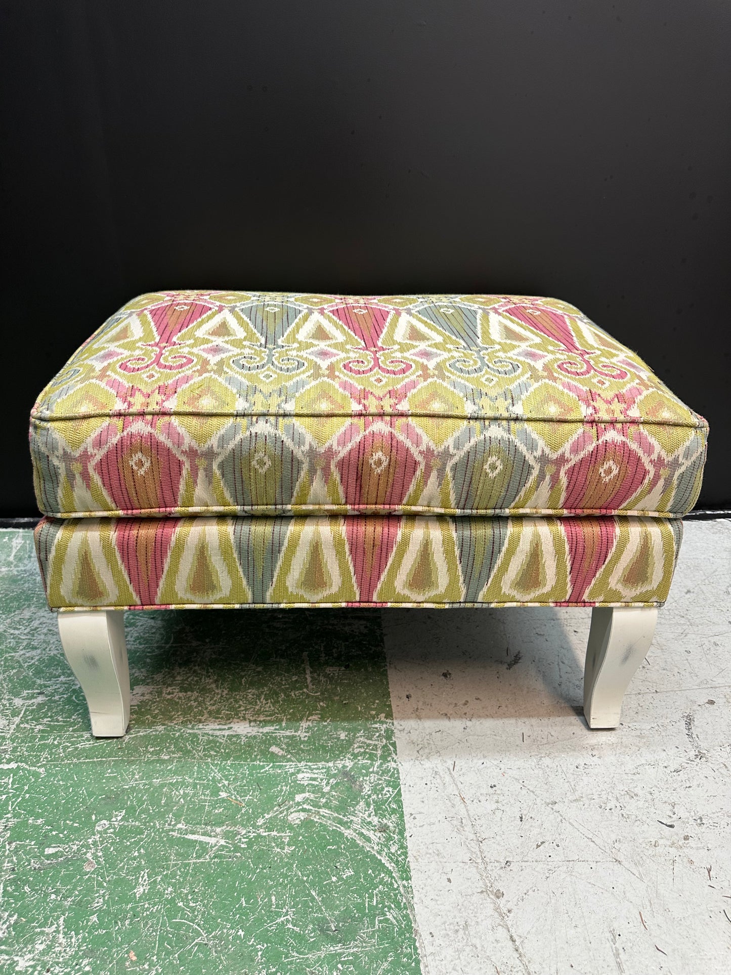 Vintage Boho Footrest #0861