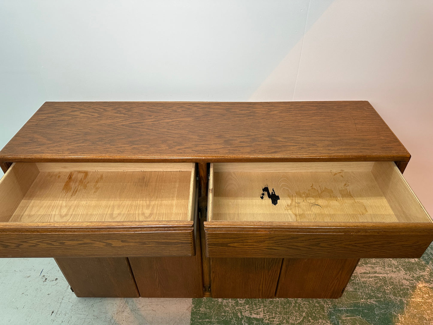 Oak Sideboard Buffet #0943