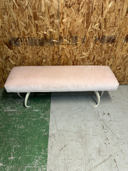 Light Pink Bedroom Bench #0822