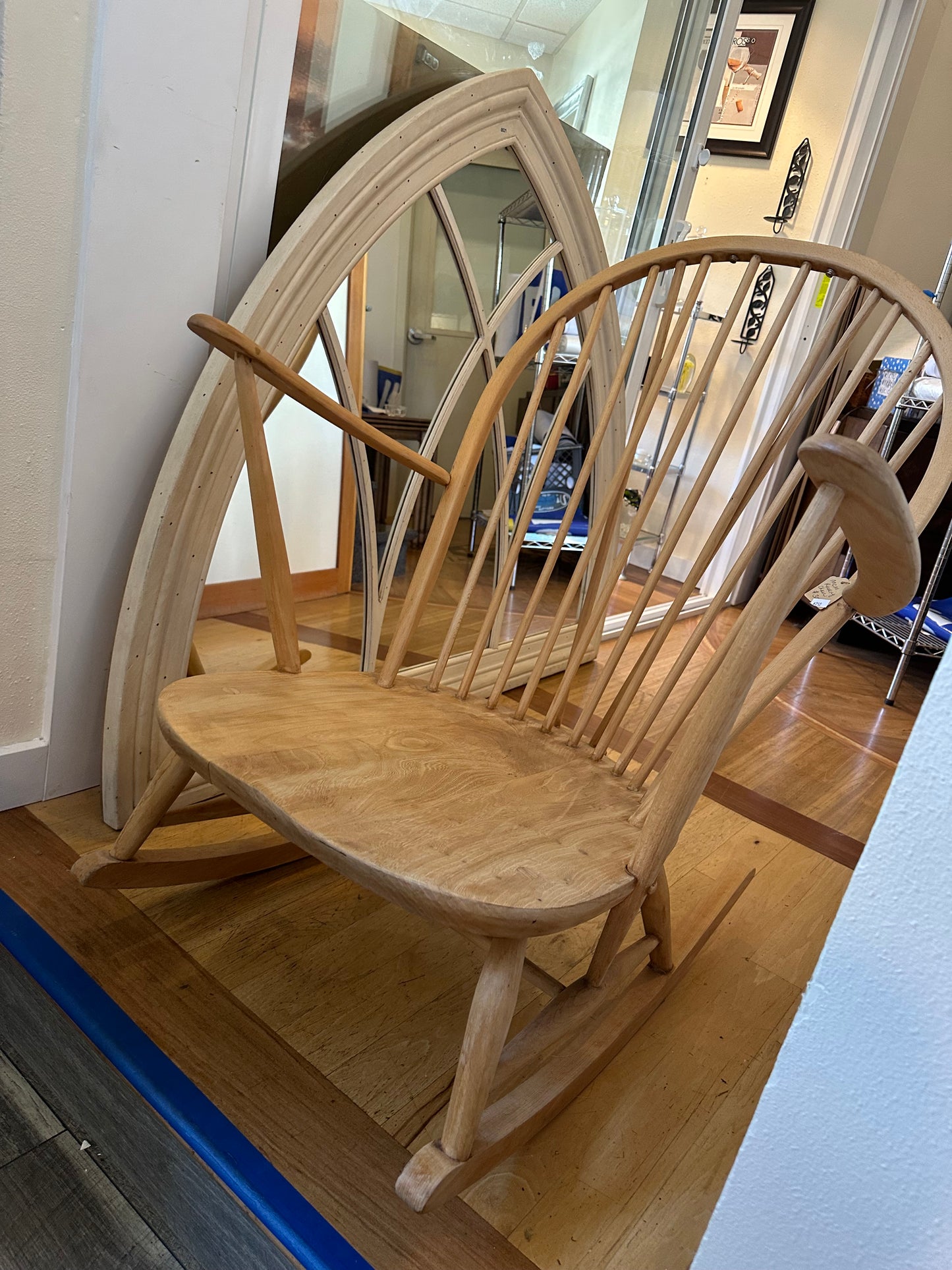 Solid Wood MCM Rocking Chair