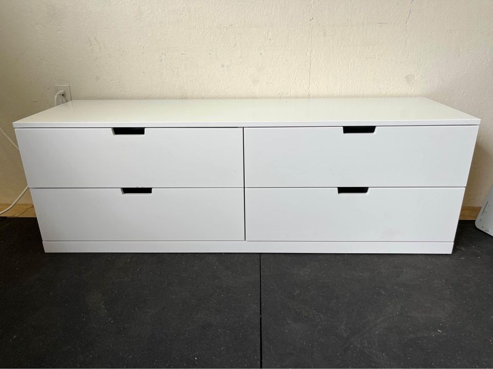 IKEA NORDLI 4 Drawer Dresser White #0629