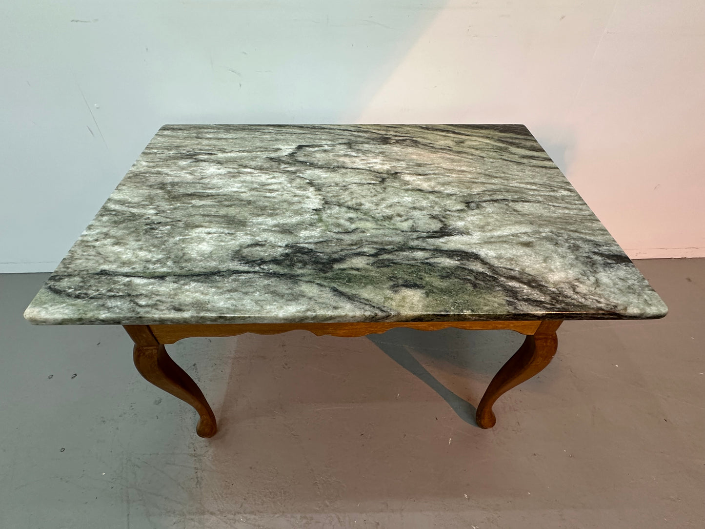 Marble Queen Anne Style Coffee Table #1074