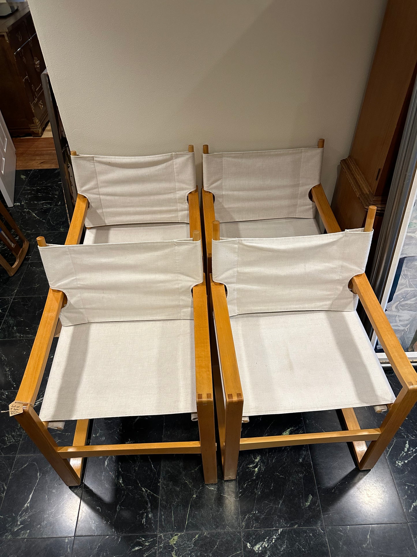 Safari Chairs Set of 4 #0752