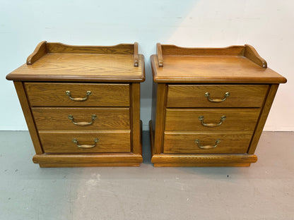 4 Piece Solid Wood Bedroom Dresser Set #1077