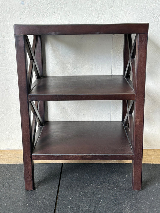 Owings End Table with 2 Shelves #0428