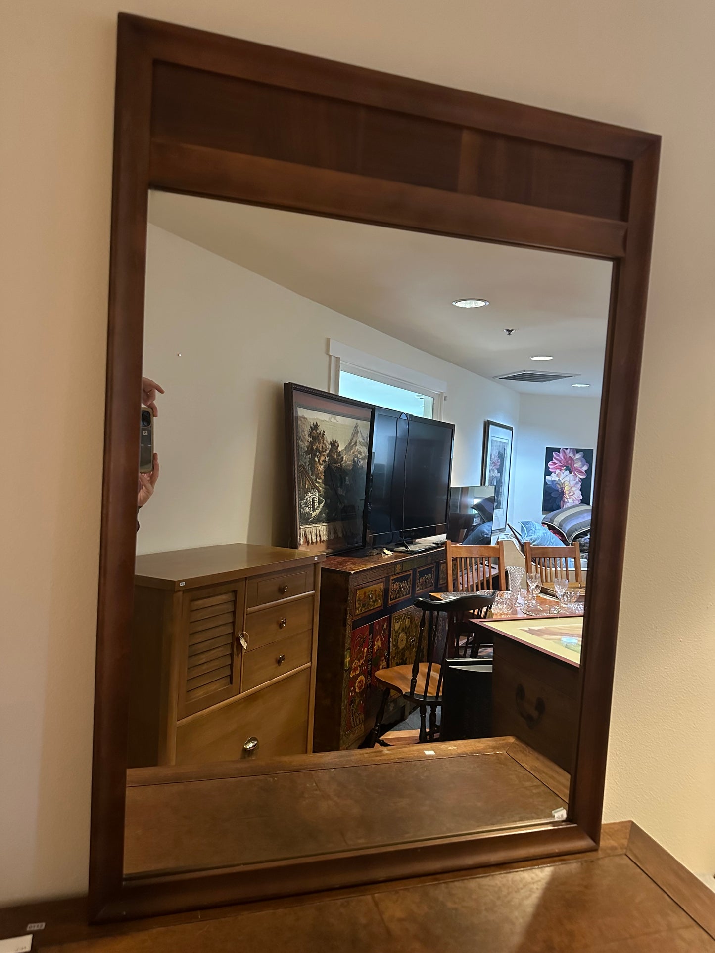 Solid Wood Mirror #0739