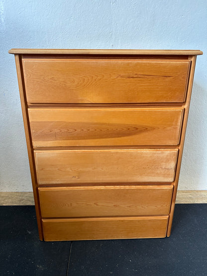 Solid Pine Wood 4-Drawer Dresser #0370