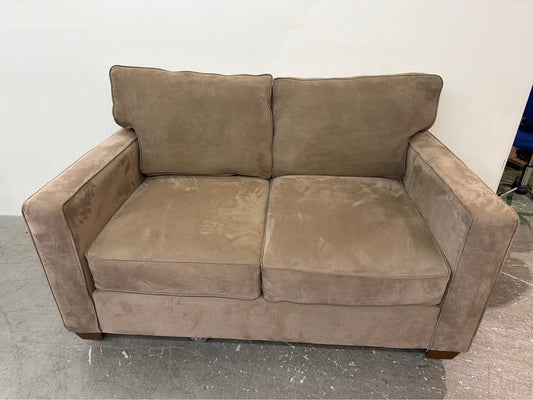 Bradford Tan Microfiber Loveseat
