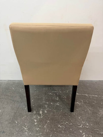 Pottery Barn Tanish Brown Armchair With Cover