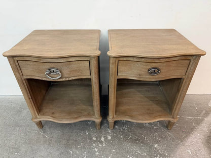 Set of Restoration Hardware Empire Rosette Nightstands