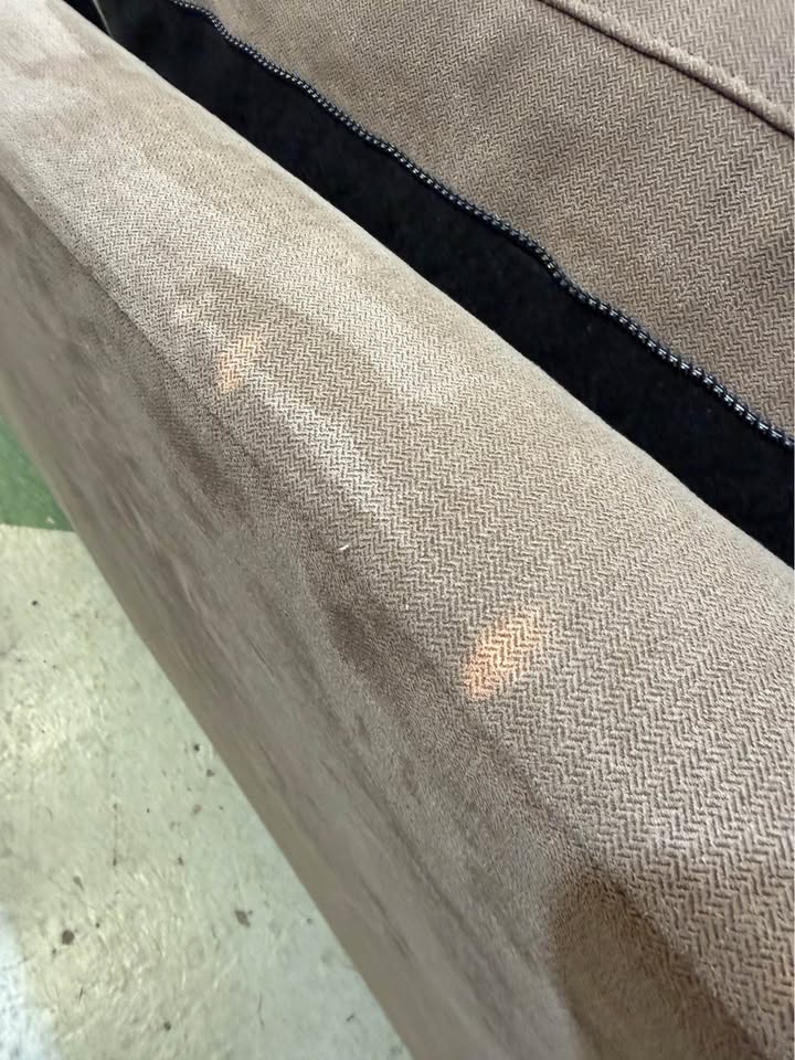 Brown American Leather Queen Sleeper Loveseat
