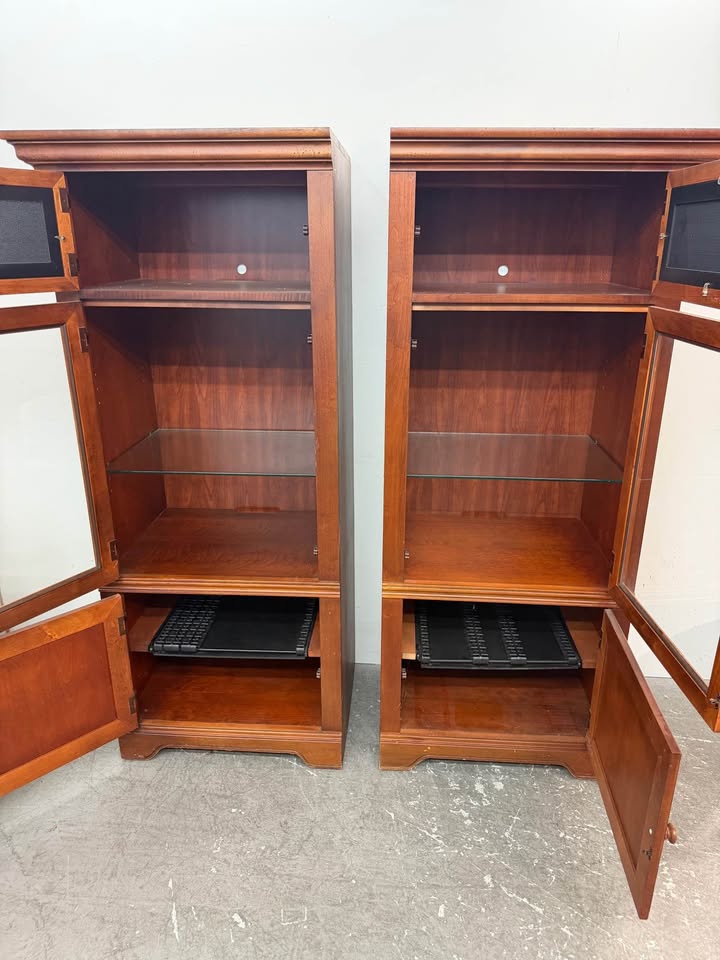 Pair of Media Cabinets