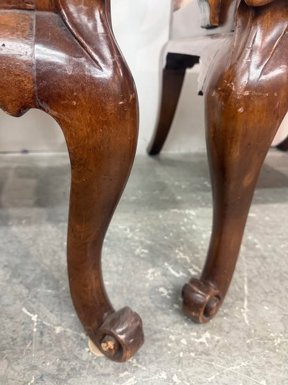 Faux Wood Wide Georgina Ribbon Style Chairs