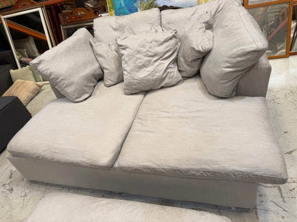 Grey Joybird Daybed and Ottoman