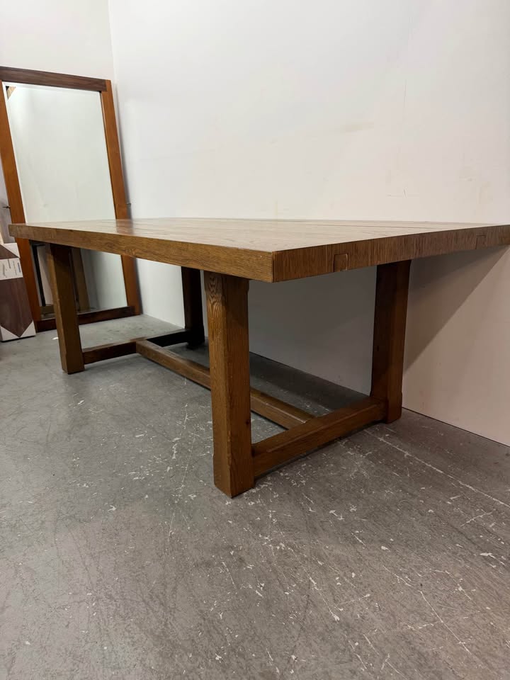 Restoration Hardware Cayden Campaign Table in Oak