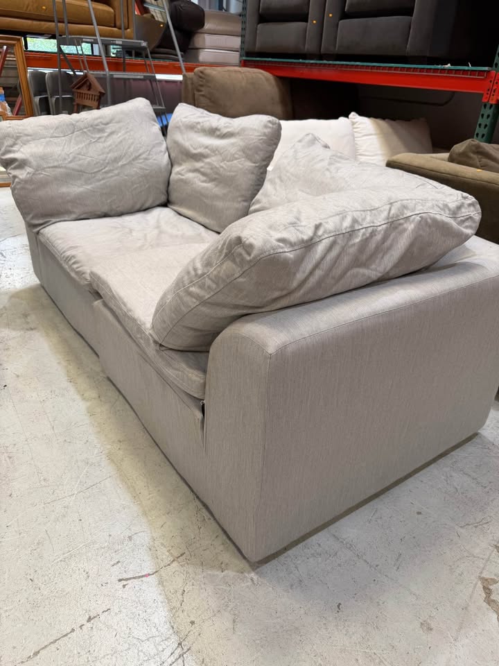 Grey Joybird Daybed and Ottoman