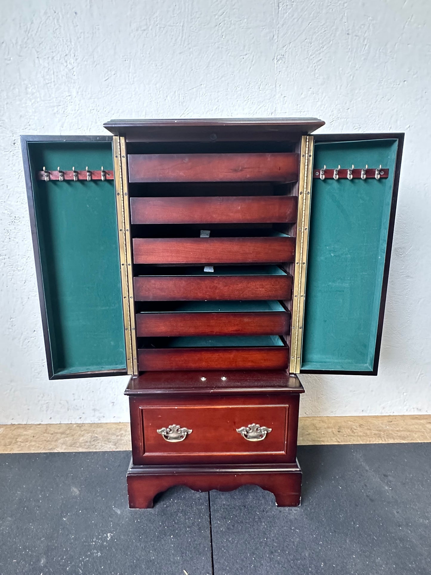 Antique Vintage Jewelry Cabinet #0461