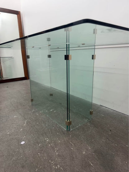 MCM Glass Dining Table