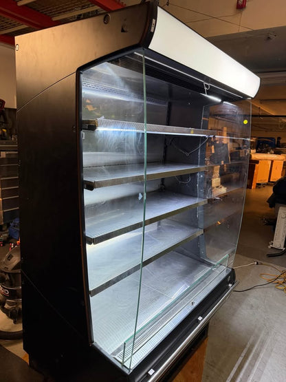 Turbo Air 48” Commercial Open Air Refrigerator Cooler Excellent Condition