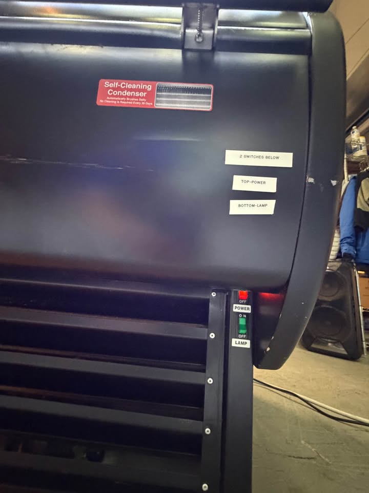 Turbo Air 48” Commercial Open Air Refrigerator Cooler Excellent Condition