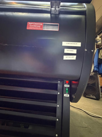 Turbo Air 48” Commercial Open Air Refrigerator Cooler Excellent Condition