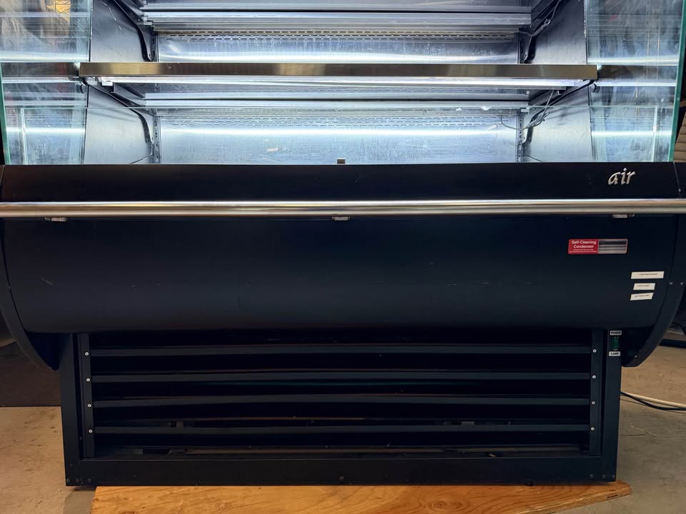 Turbo Air 48” Commercial Open Air Refrigerator Cooler Excellent Condition