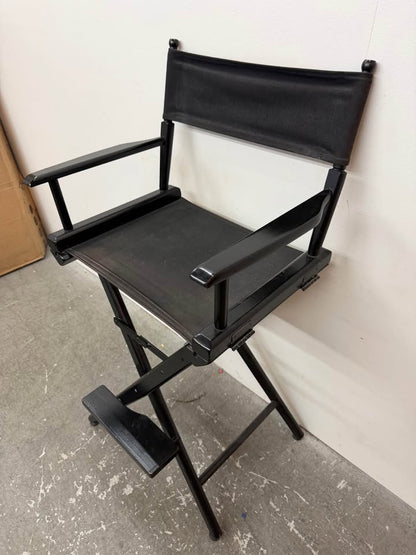 Black Tall Director's Chair