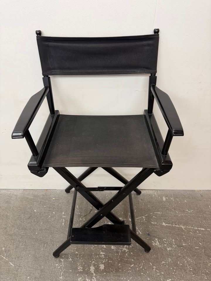 Black Tall Director's Chair