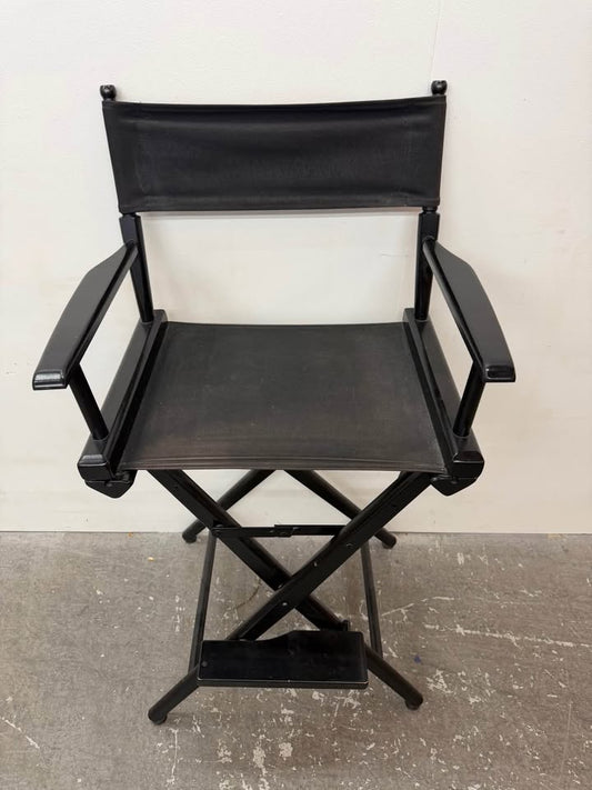 Black Tall Director's Chair