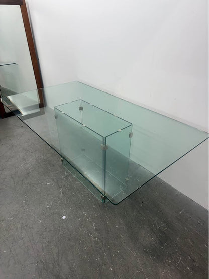 MCM Glass Dining Table