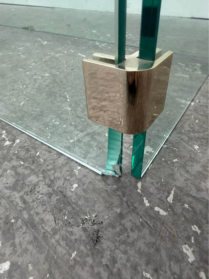 MCM Glass Dining Table