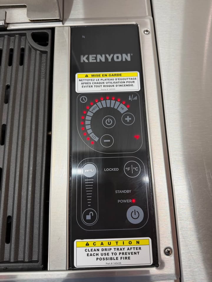Kenyon Electric 120v Stainless Grill